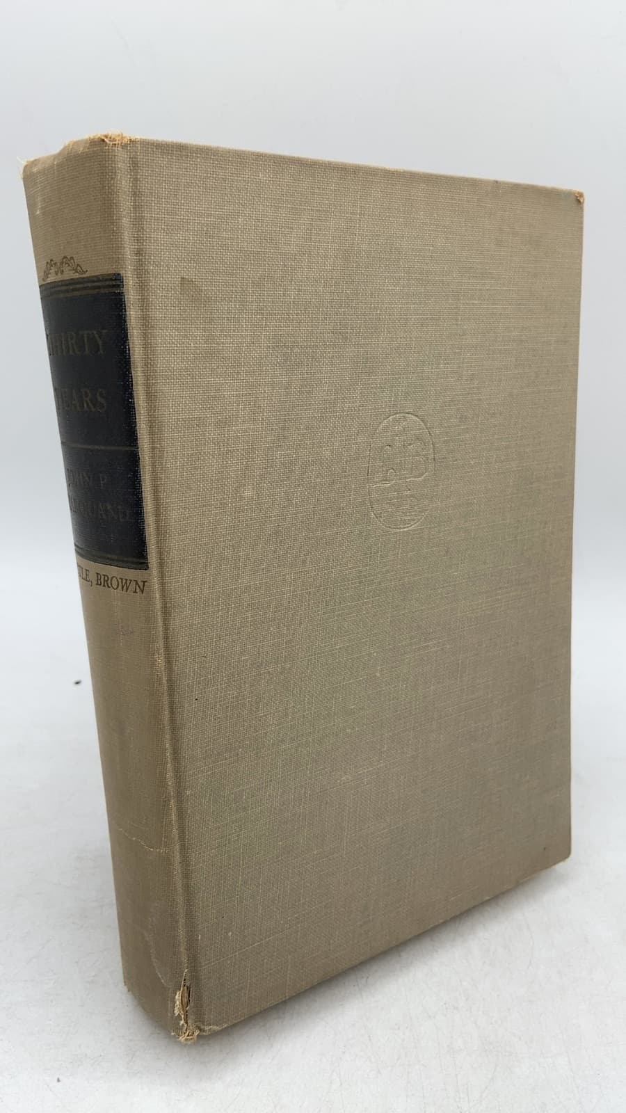 Thirty Years by John P. Marquand - front cover