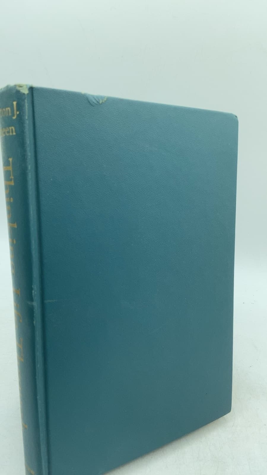 Thinking Life Through by Fulton J. Sheen, D.D. - front cover