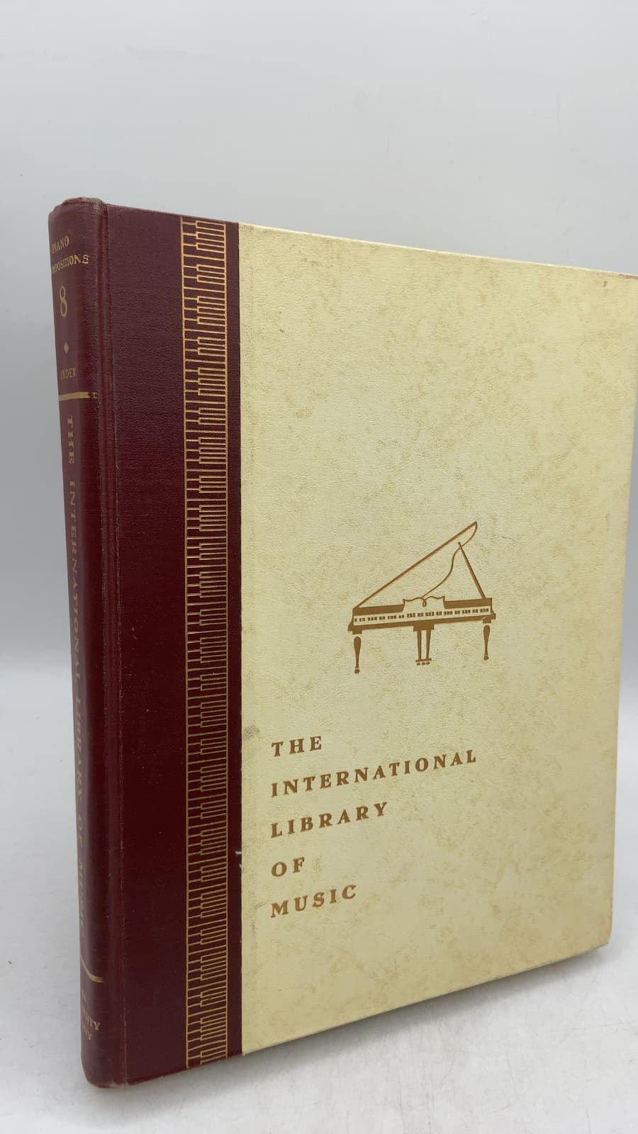 The International Library of Music: Piano Series, Volume VIII, Pianoforte Compositions by Ignace J. Paderewski (Editor) - front cover