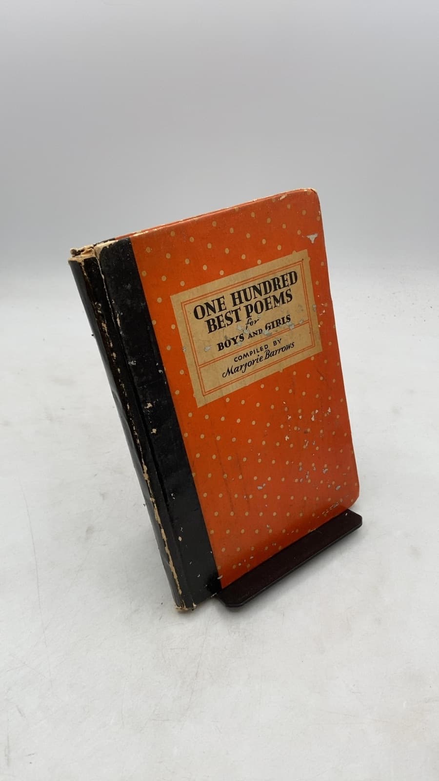 One Hundred Best Poems for Boys and Girls by Compiled by Marjorie Barrows - front cover