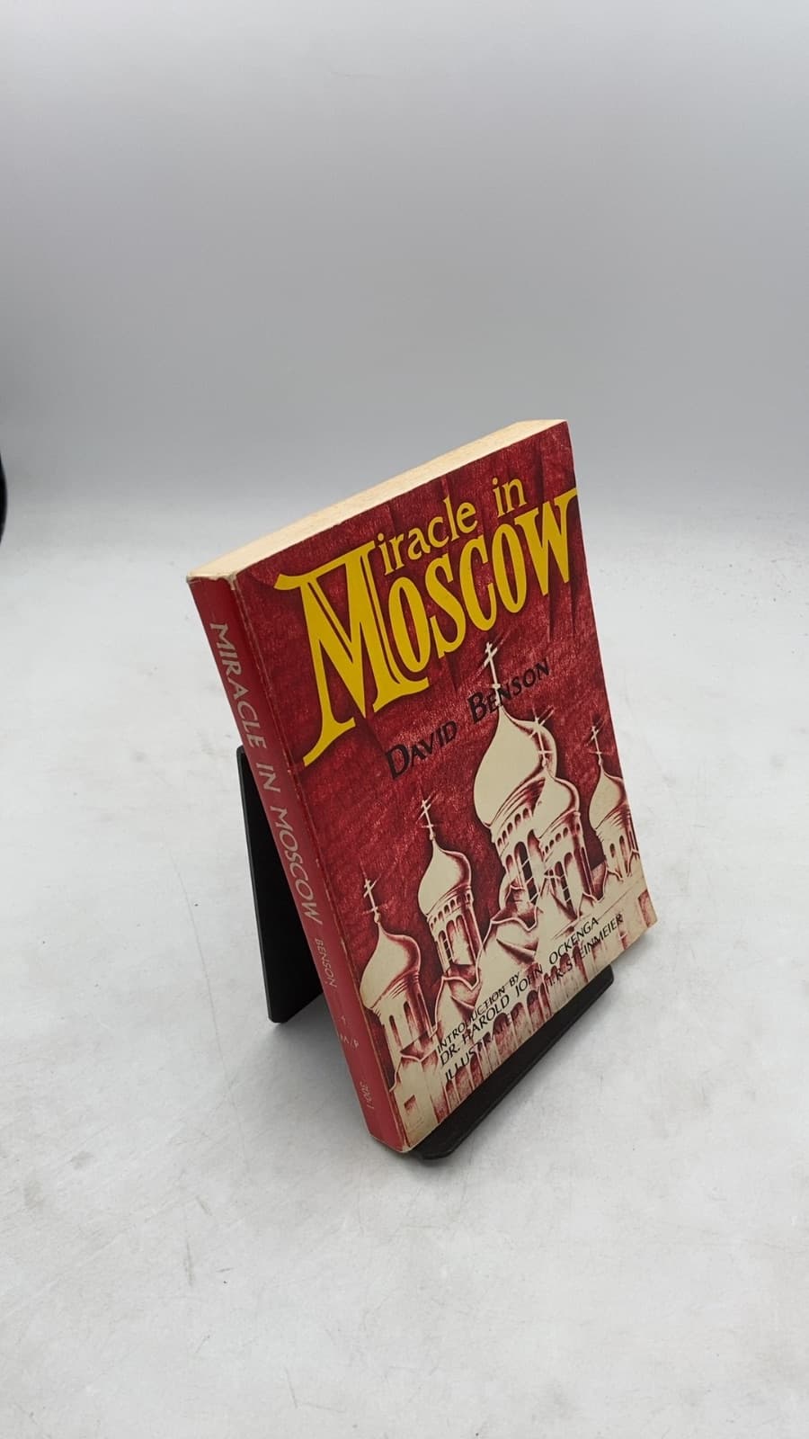 Miracle in Moscow by David Benson - front cover
