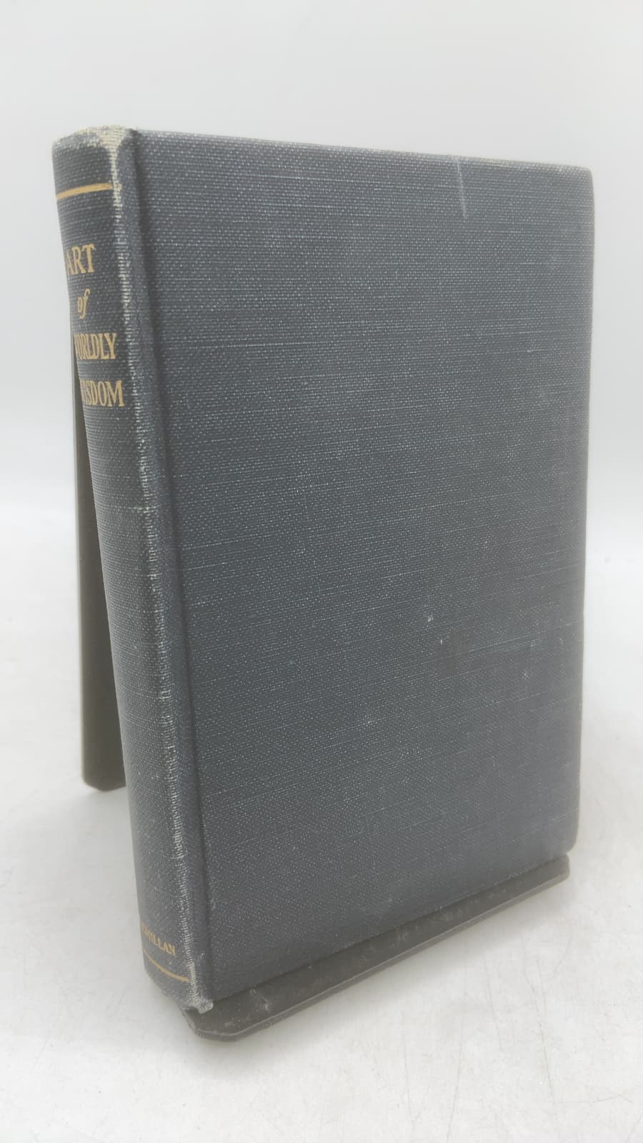 The Art of Worldly Wisdom by Balthasar Gracian - front cover