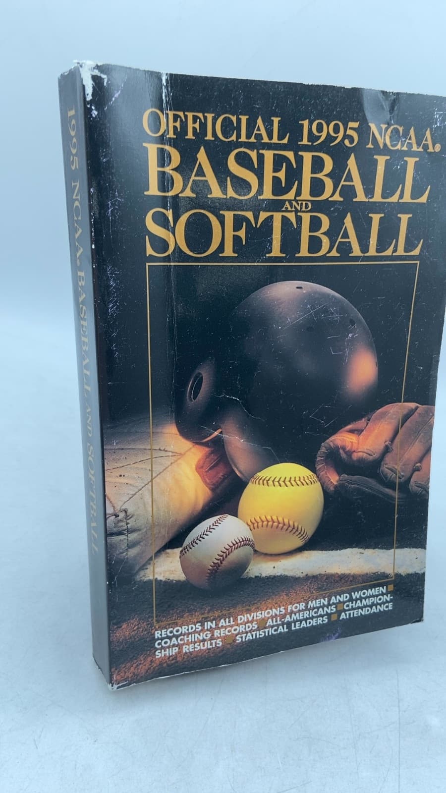 Official 1995 Ncaa Baseball AND Softball by John D. Painter, Sean W. Straziscar, James F. Wright - front cover