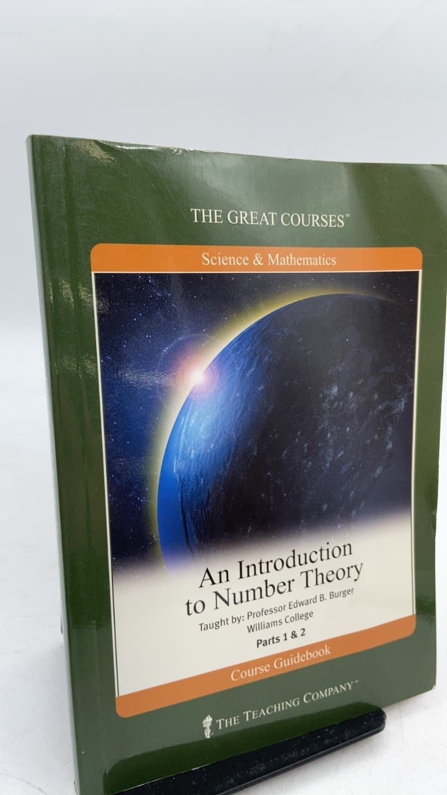 An Introduction to Number Theory Parts I & II by Edward B. Burger, Ph.D. - front cover