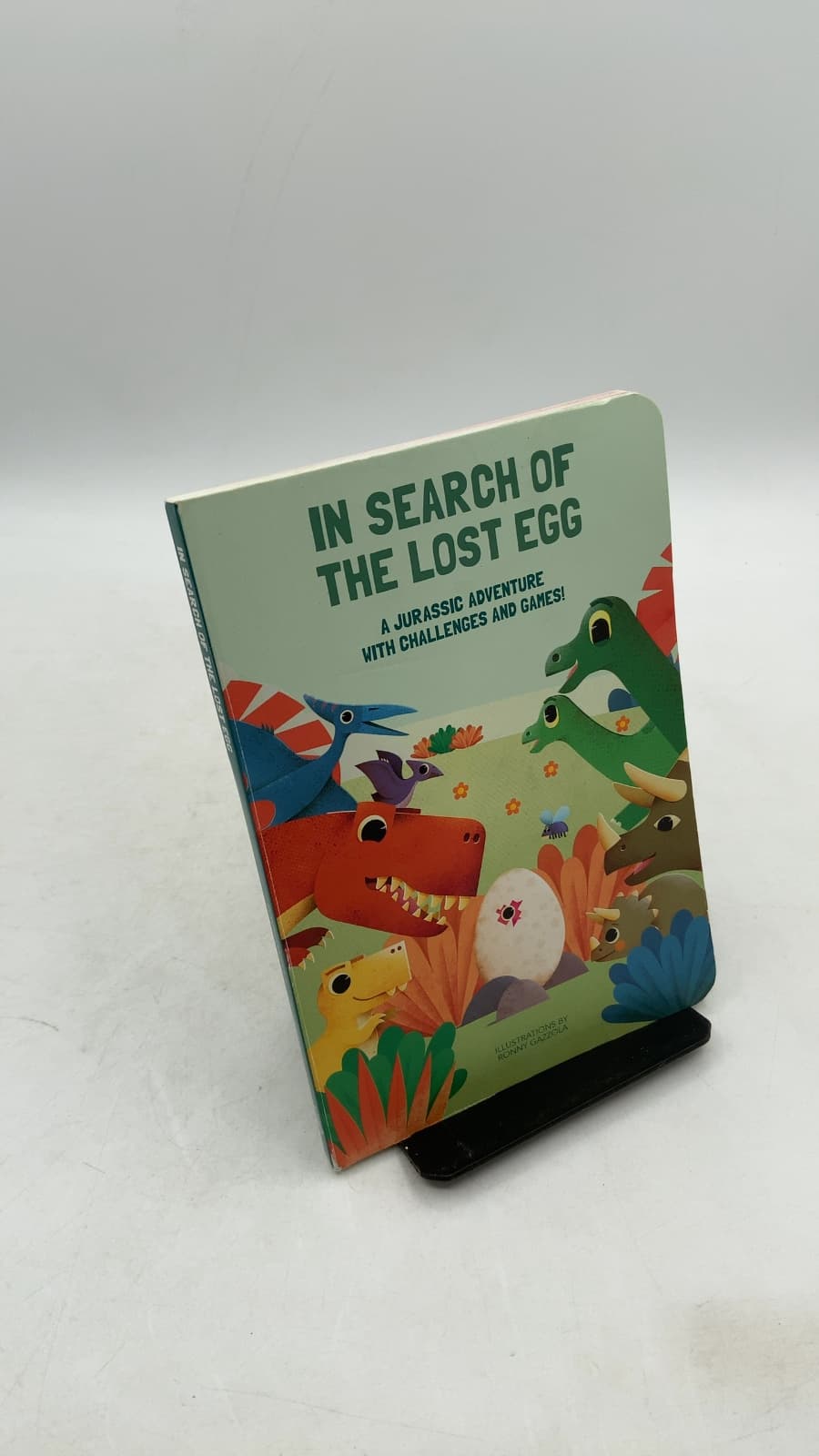 In Search of the Lost Egg by Ronny Gazzola (Illustrator) - front cover