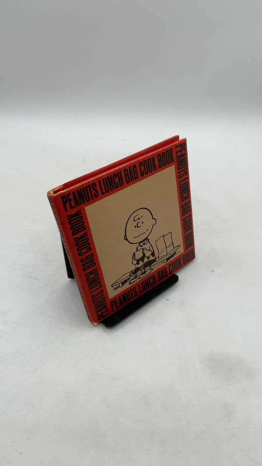 Peanuts Lunch BAG Cook Book by Cartoons by Charles M. Schulz, Recipes by June Dutton - front cover