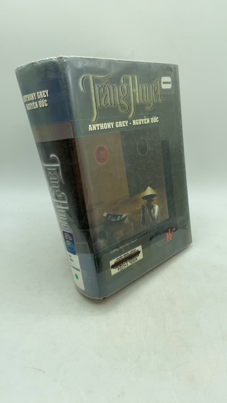 Trăng Huyết by Anthony Grey - Nguyễn Ước - front cover