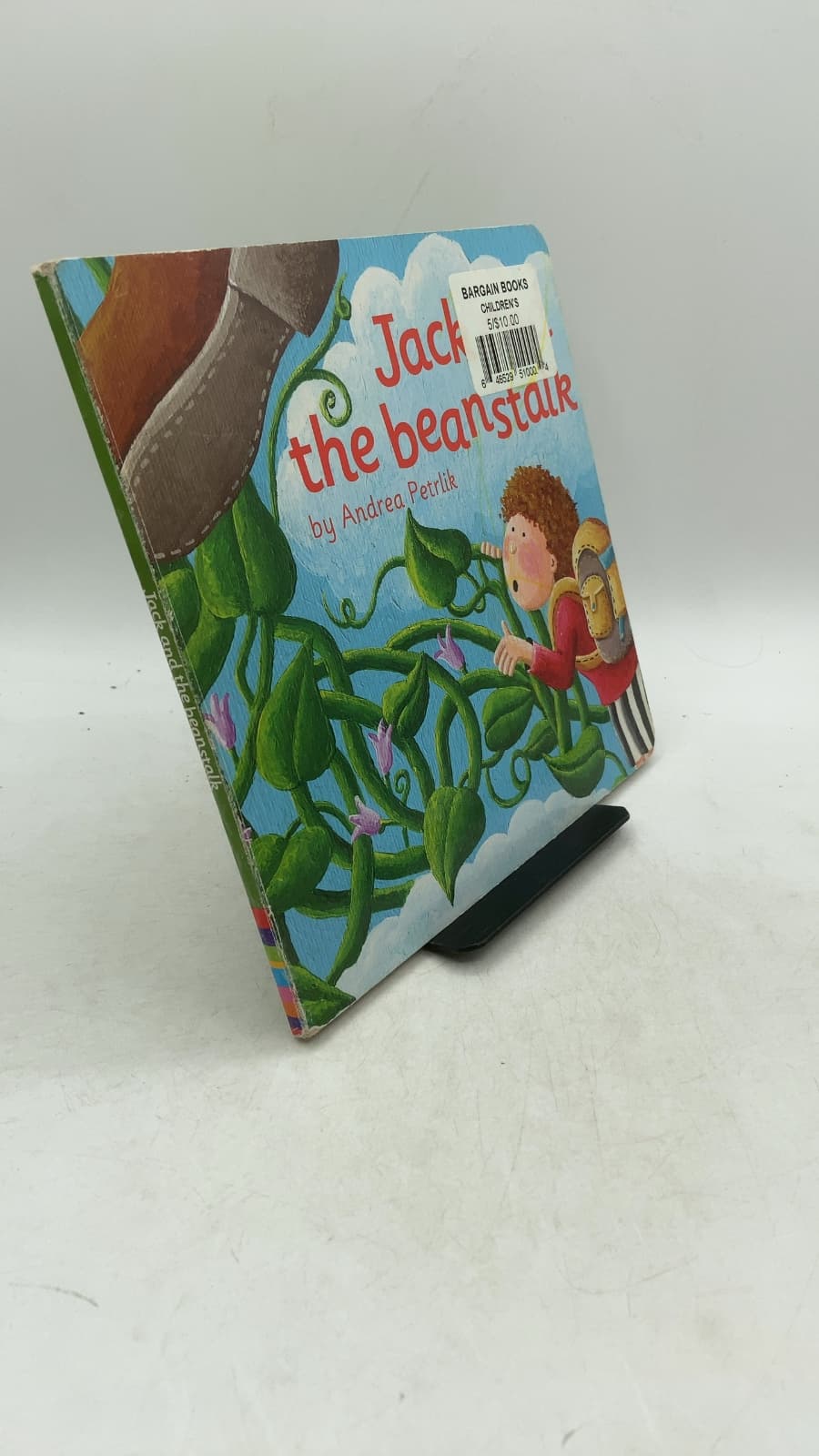 Jack and the Beanstalk by Andrea Petrlik - front cover