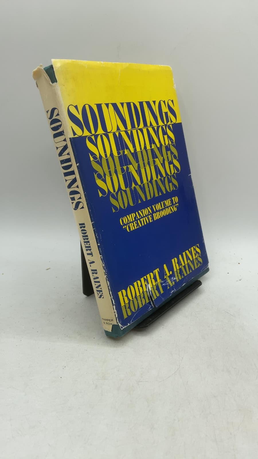 Soundings by Robert A. Raines - front cover