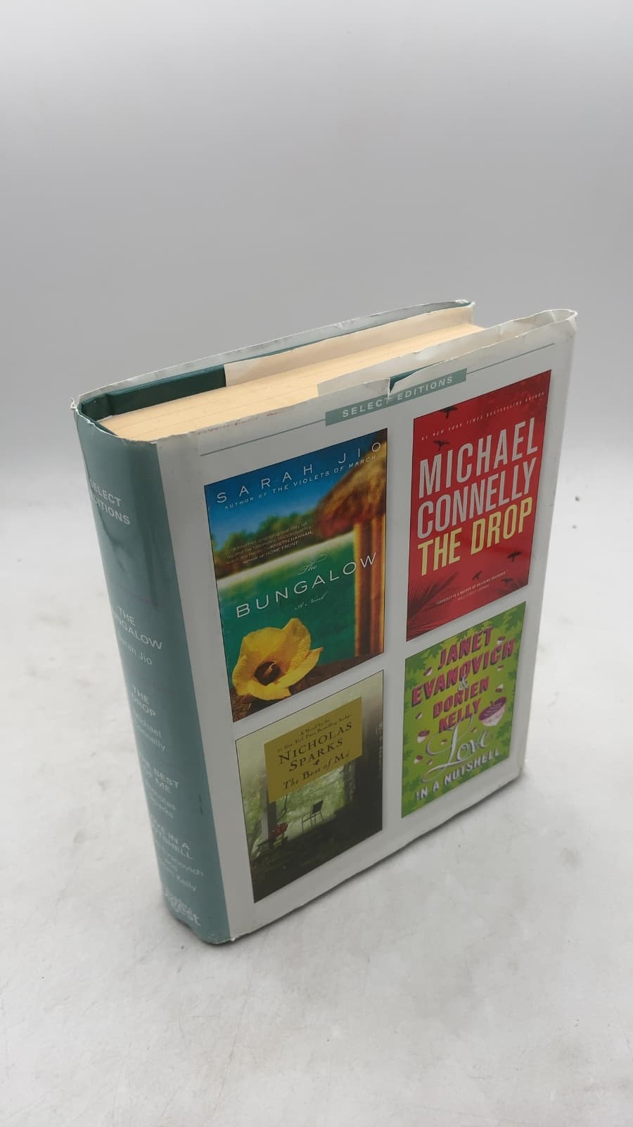 Select Editions by Sarah Jio, Michael Connelly, Nicholas Sparks, Janet Evanovich & Dorien Kelly - front cover