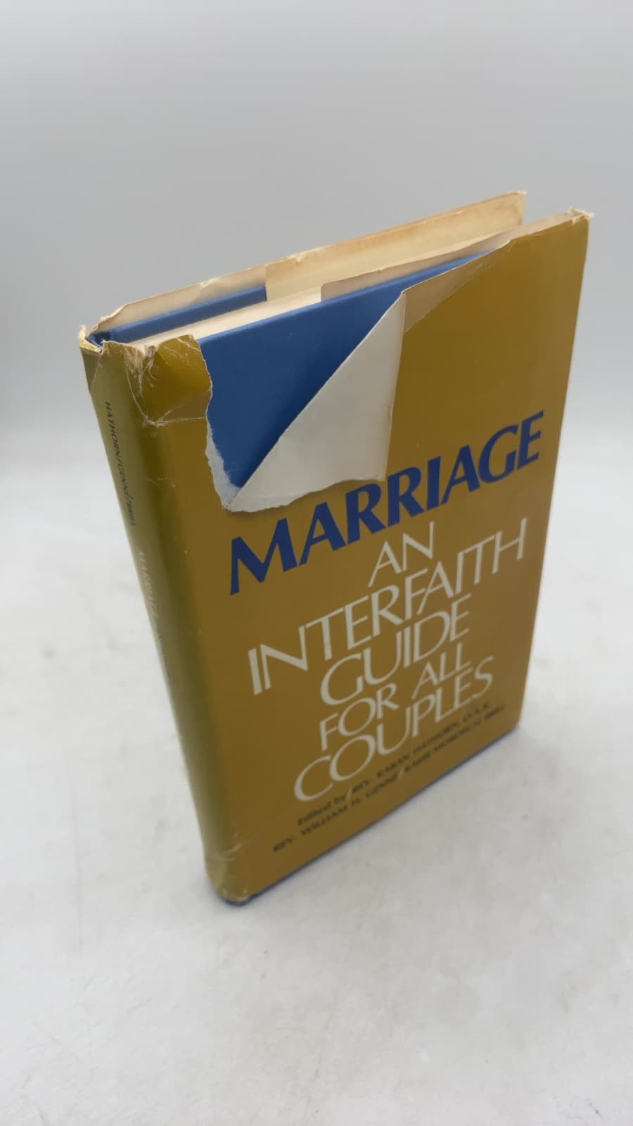 Marriage: An Interfaith Guide for All Couples by Rev. Raban Hathorn, O.S.B., Rev. William H. Genné, Rabbi Mordecai L. Brill - front cover