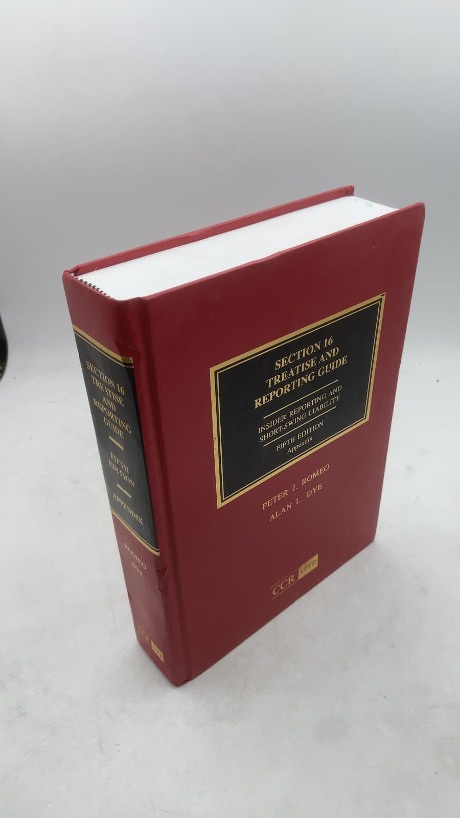 Section 16 Treatise and Reporting Guide: Insider Reporting and Short-Swing Liability (Fifth Edition Appendix)