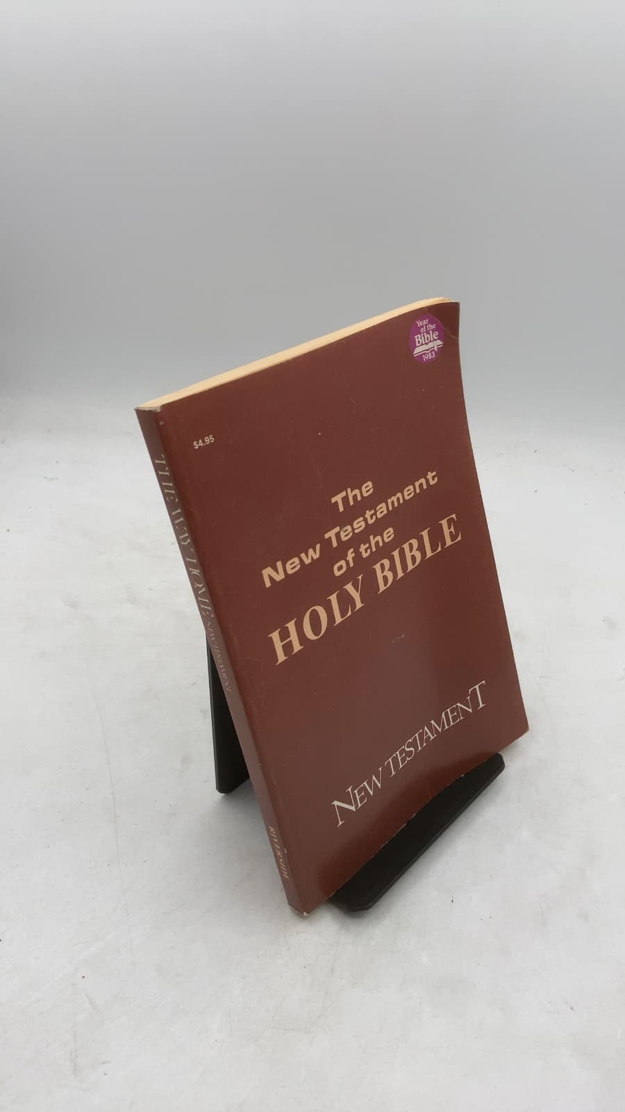 The New Testament of the Holy Bible - front cover