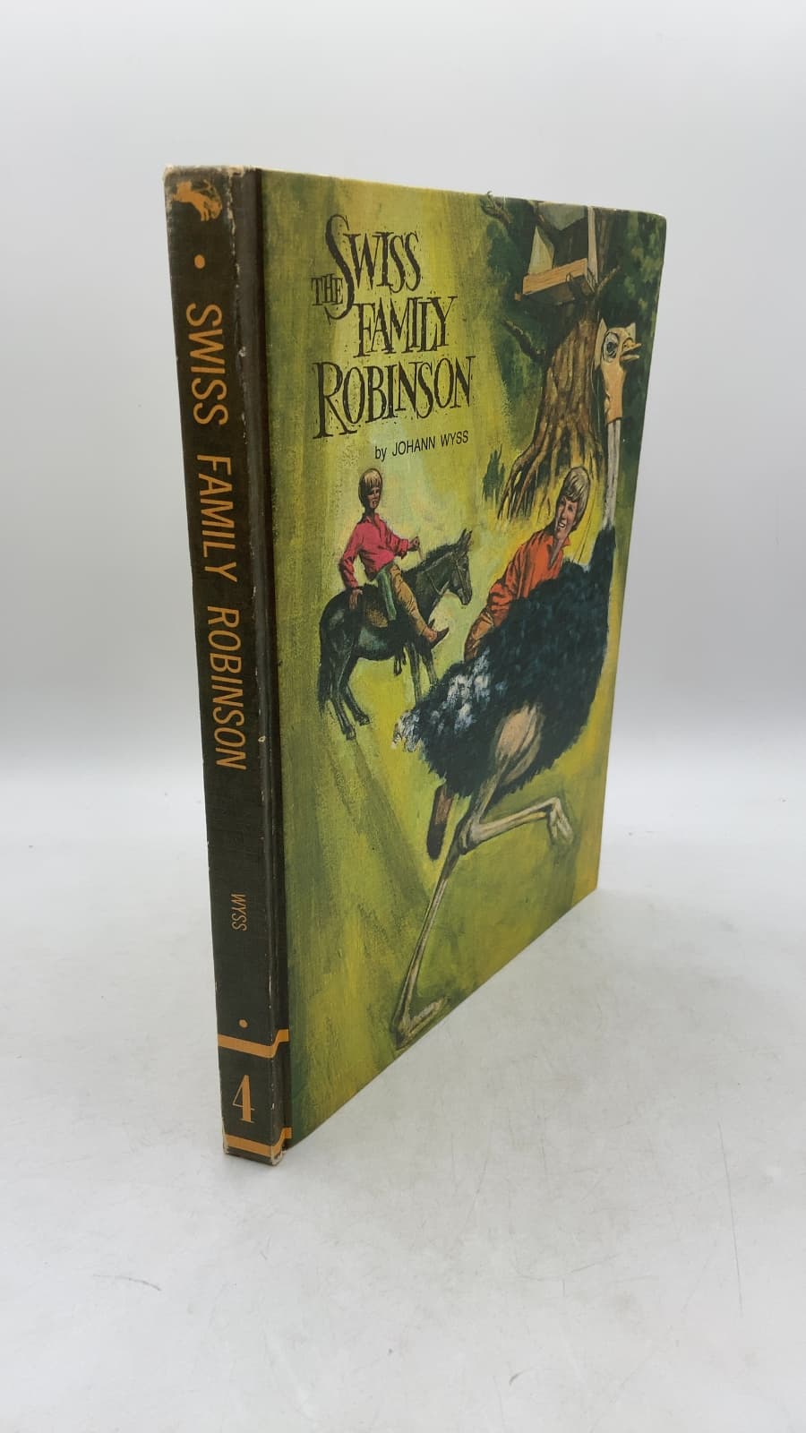 The Swiss Family Robinson by Johann Wyss - front cover
