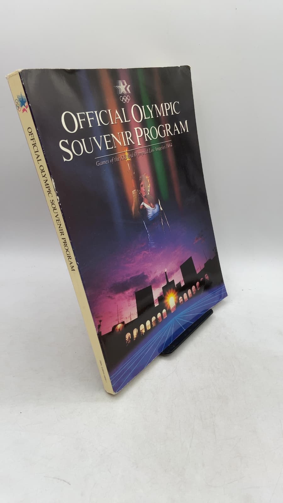 Official Olympic Souvenir Program by Look for the full author name on the title or copyright page. - front cover
