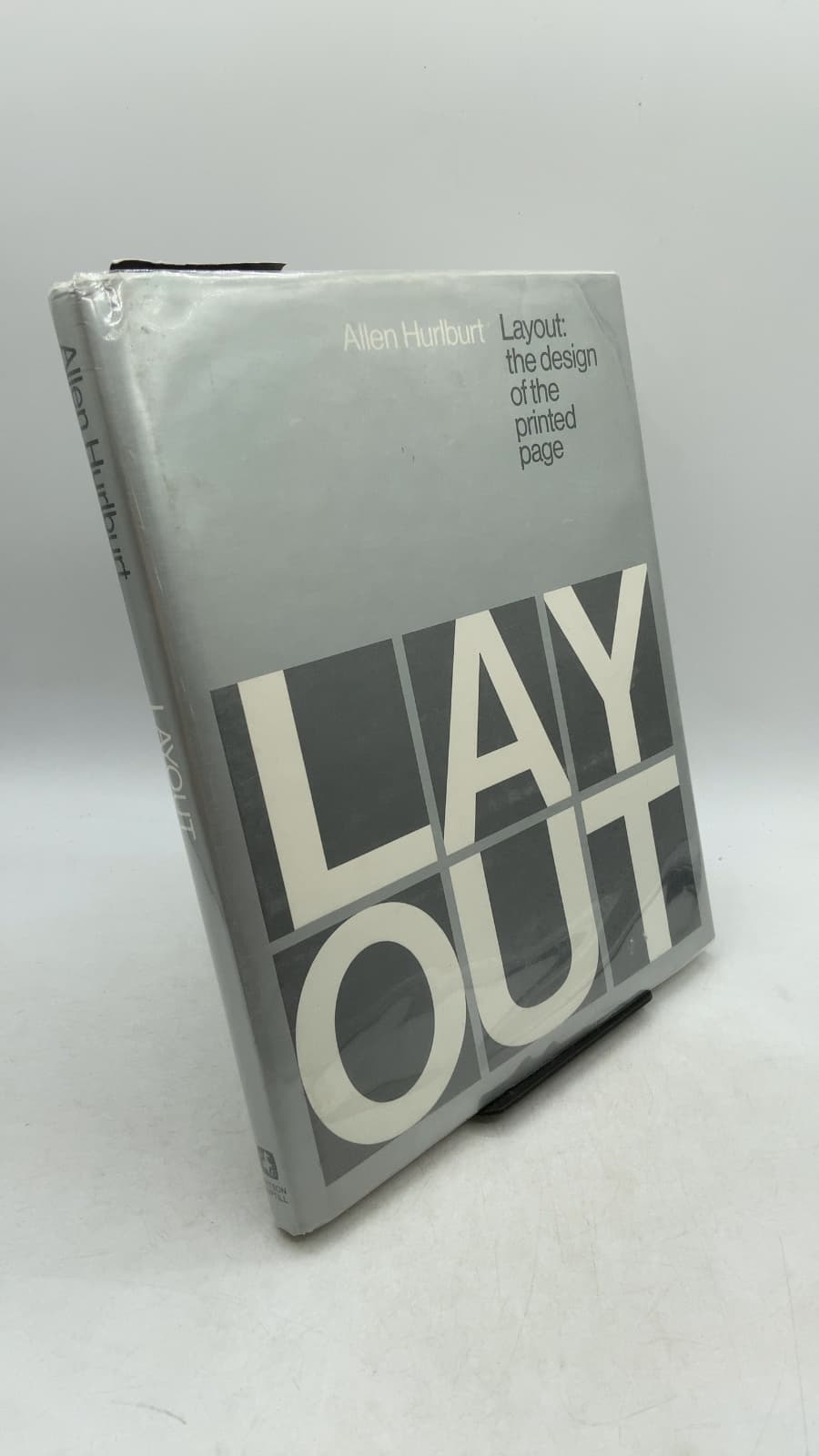 Layout: the design of the printed page by Allen Hurlburt - front cover