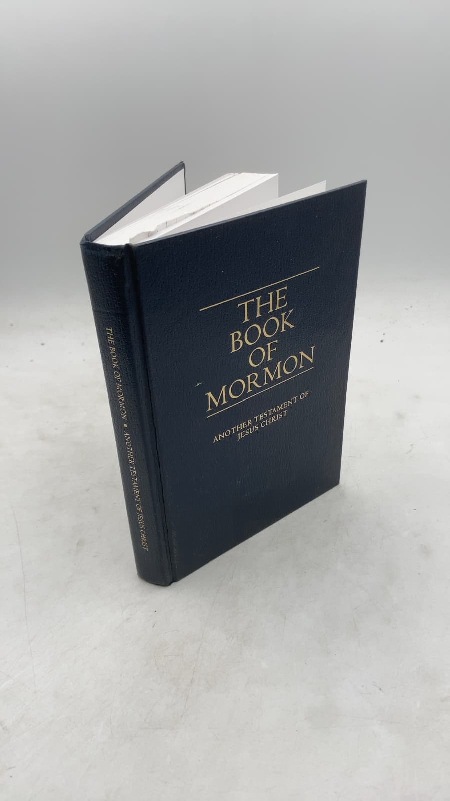 THE BOOK OF MORMON: Another Testament of Jesus Christ - front cover