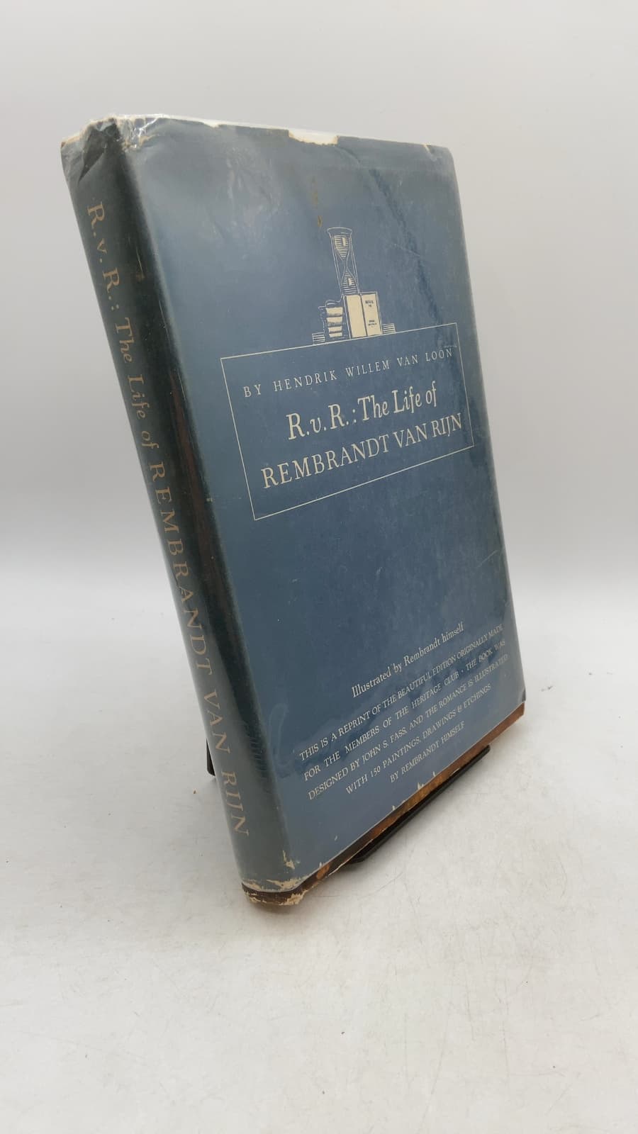 R.v.R.: The Life of Rembrandt van Rijn by Hendrik Willem Van Loon - front cover