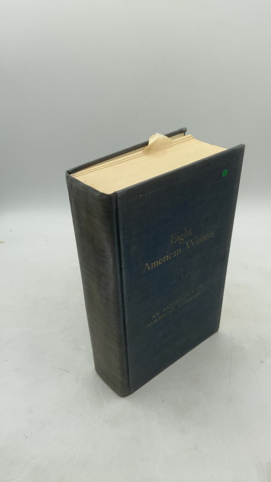 Eight American Writers: An Anthology of American Literature by Norman Foerster & Robert P. Falk - front cover