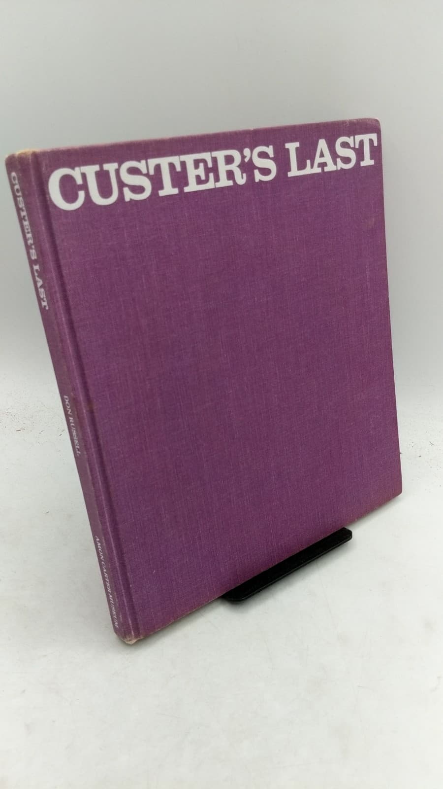 Custer's Last by Don Russell - front cover
