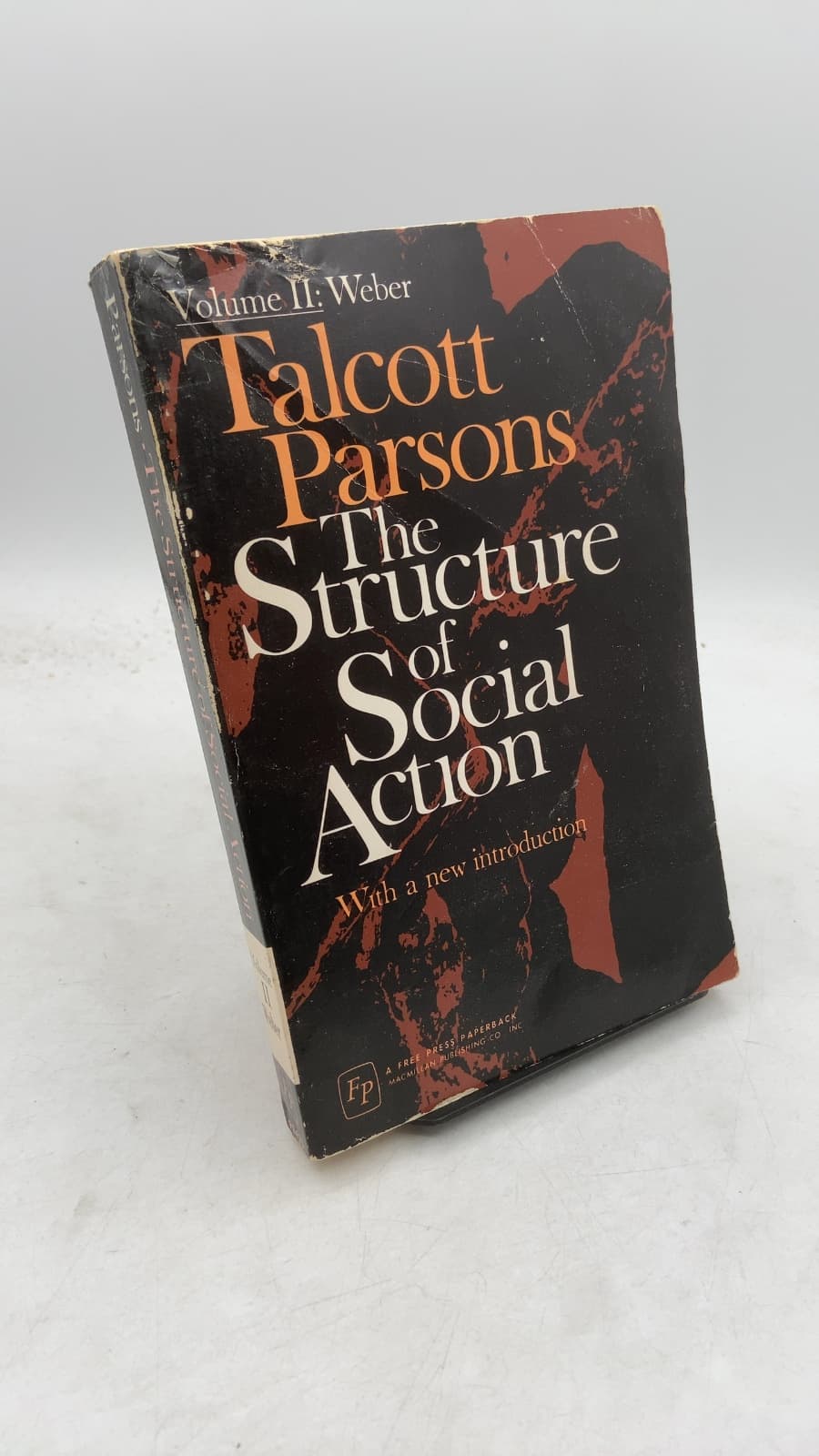 The Structure of Social Action, Volume II by Talcott Parsons - front cover