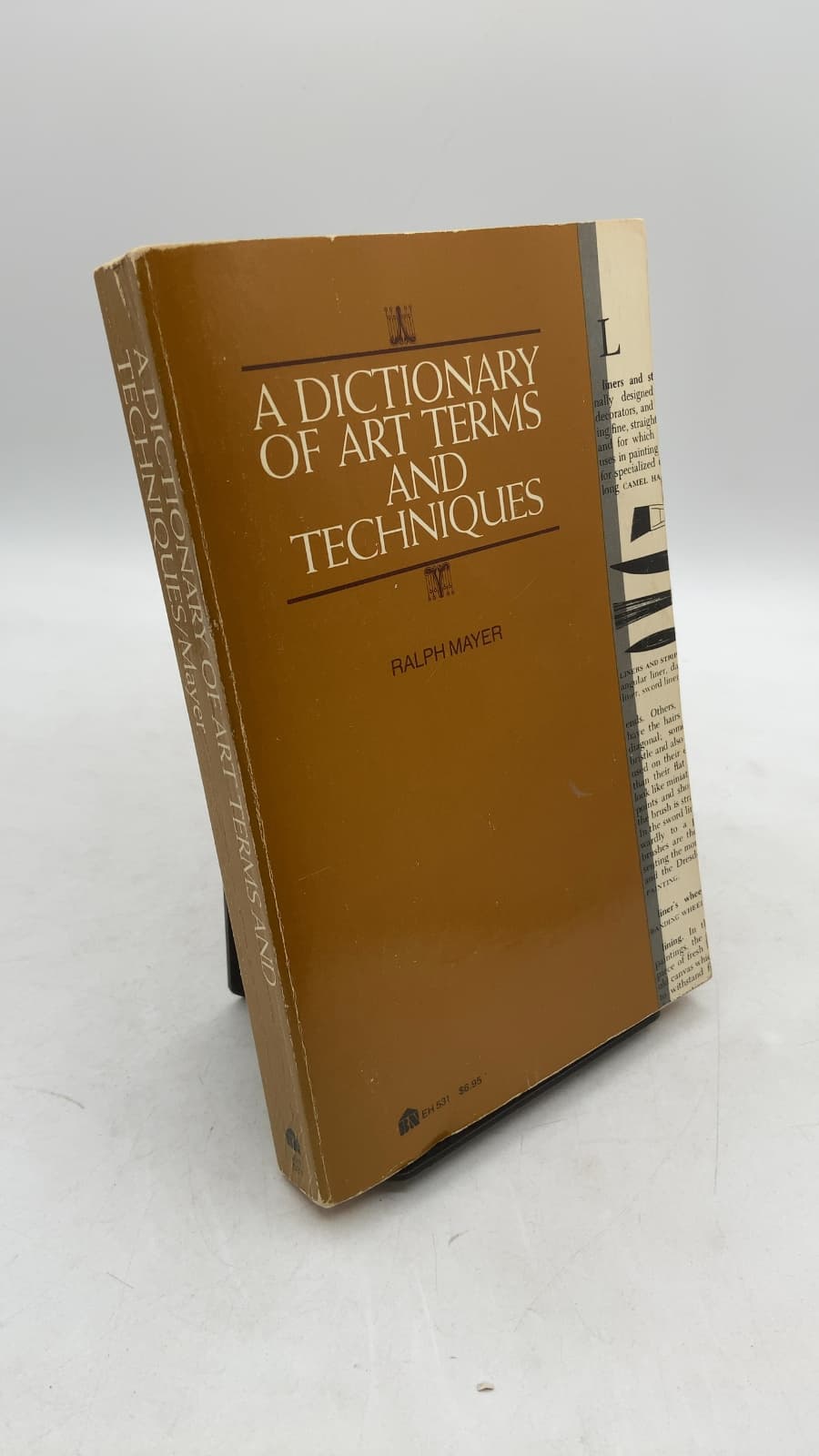 A Dictionary of Art Terms and Techniques by Ralph Mayer - front cover