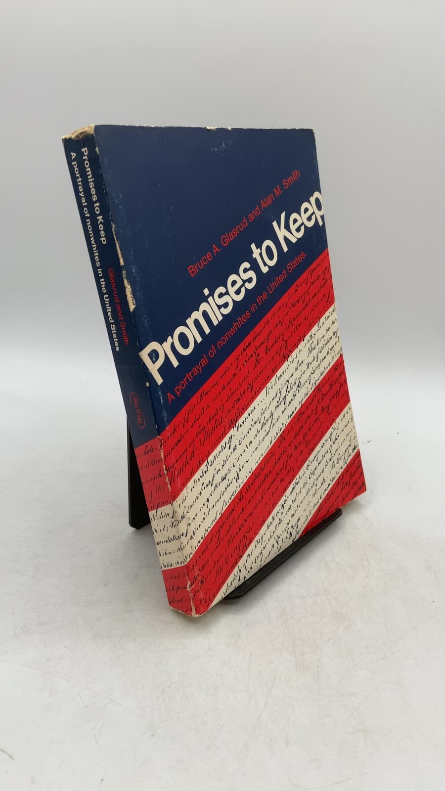 Promises to Keep: A portrayal of nonwhites in the United States by Bruce A. Glasrud and Alan M. Smith - front cover