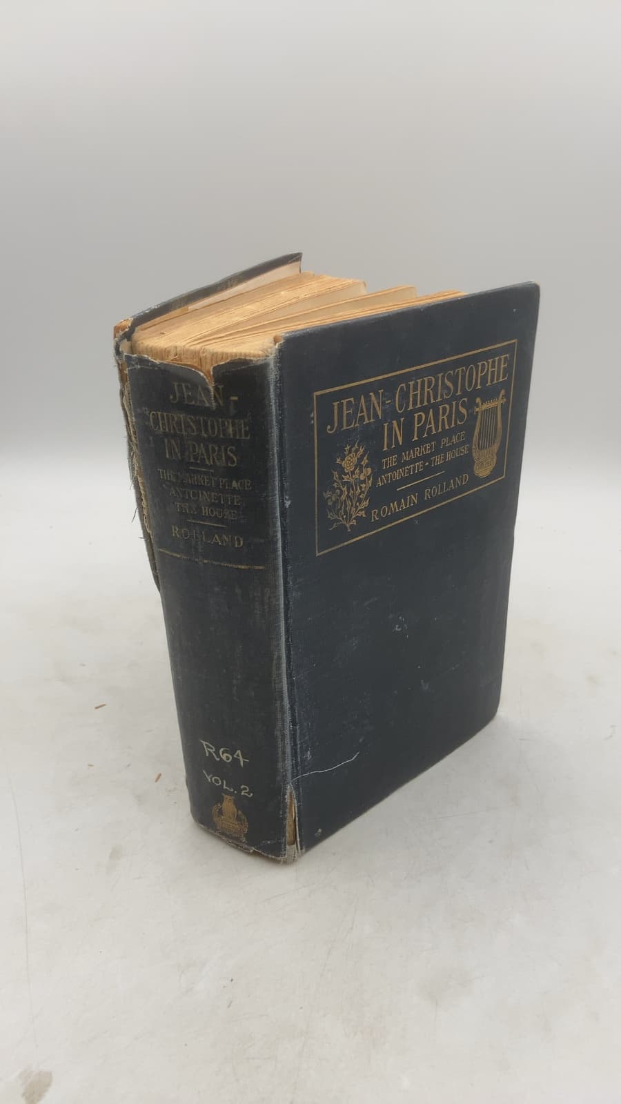 Jean-Christophe in Paris by Romain Rolland - front cover