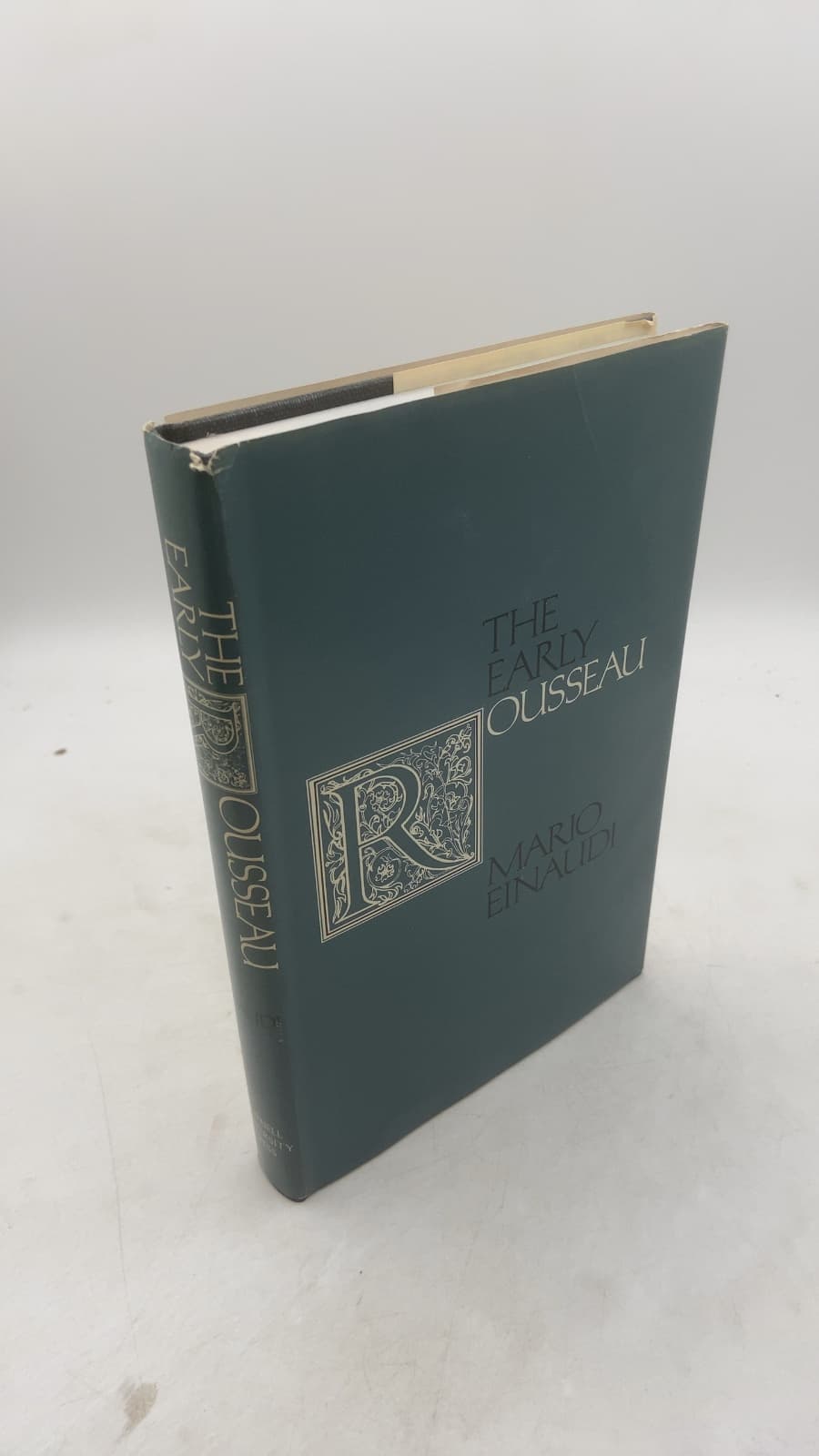 The Early Rousseau by Mario Einaudi - front cover