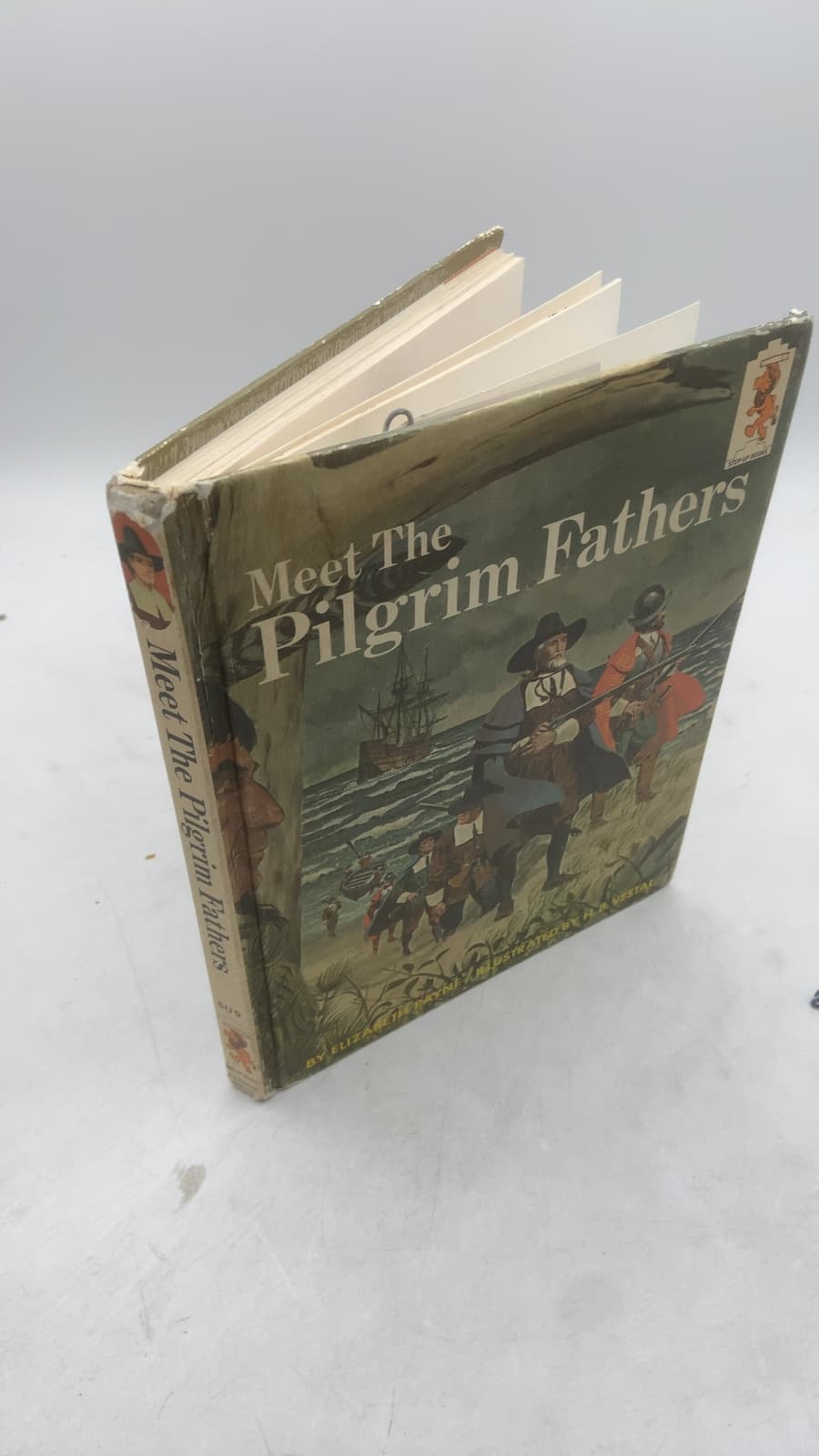 Meet the Pilgrim Fathers by Elizabeth Payne - front cover