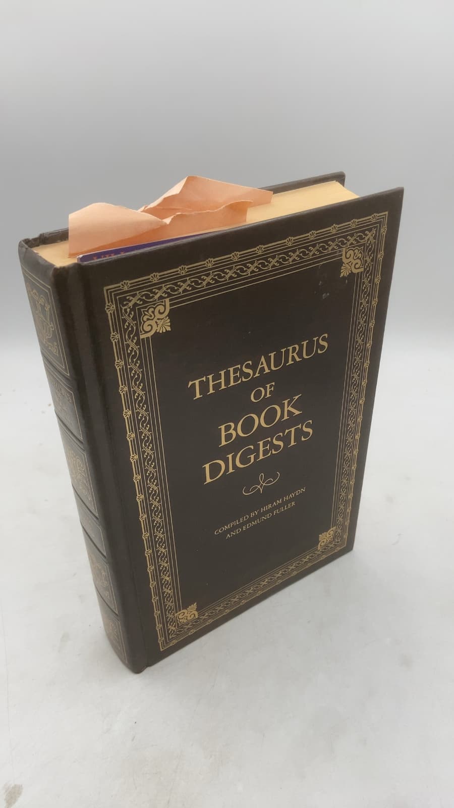 Thesaurus of Book Digests by Hiram Haydn & Edmund Fuller - front cover