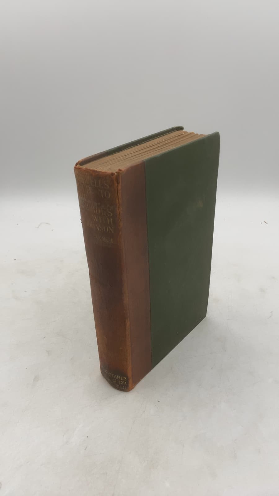 Boswell's Journal of a Tour to the Hebrides with Samuel Johnson, LL.D. (Vol. I) by James Boswell - front cover