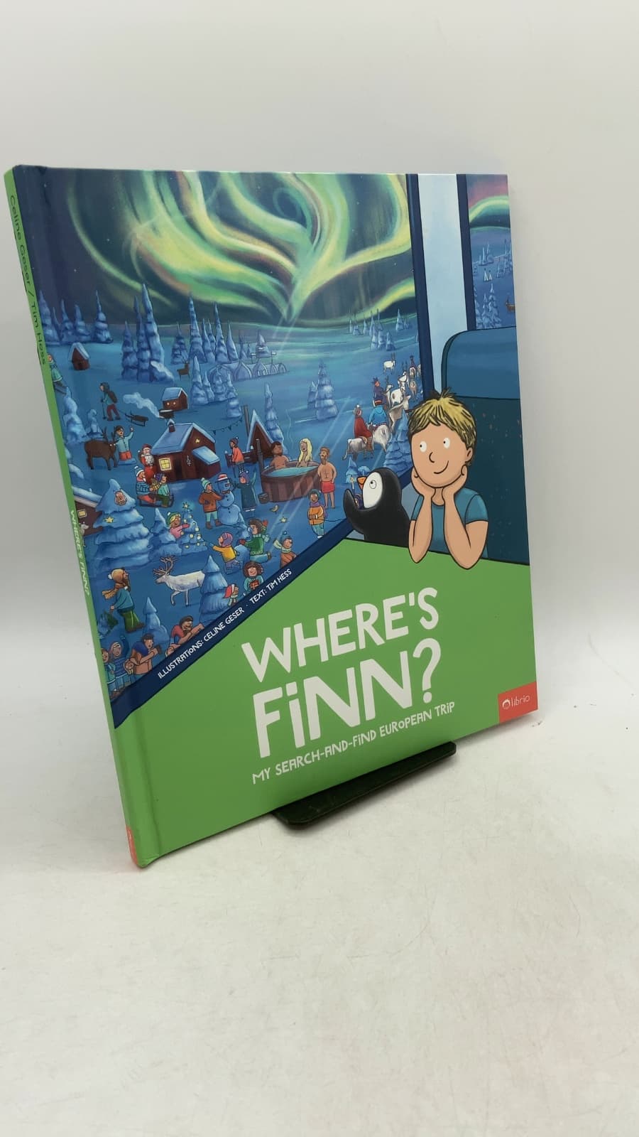 Where's Finn? My Search-and-Find European Trip by Celine Geser, Tim Hess - front cover