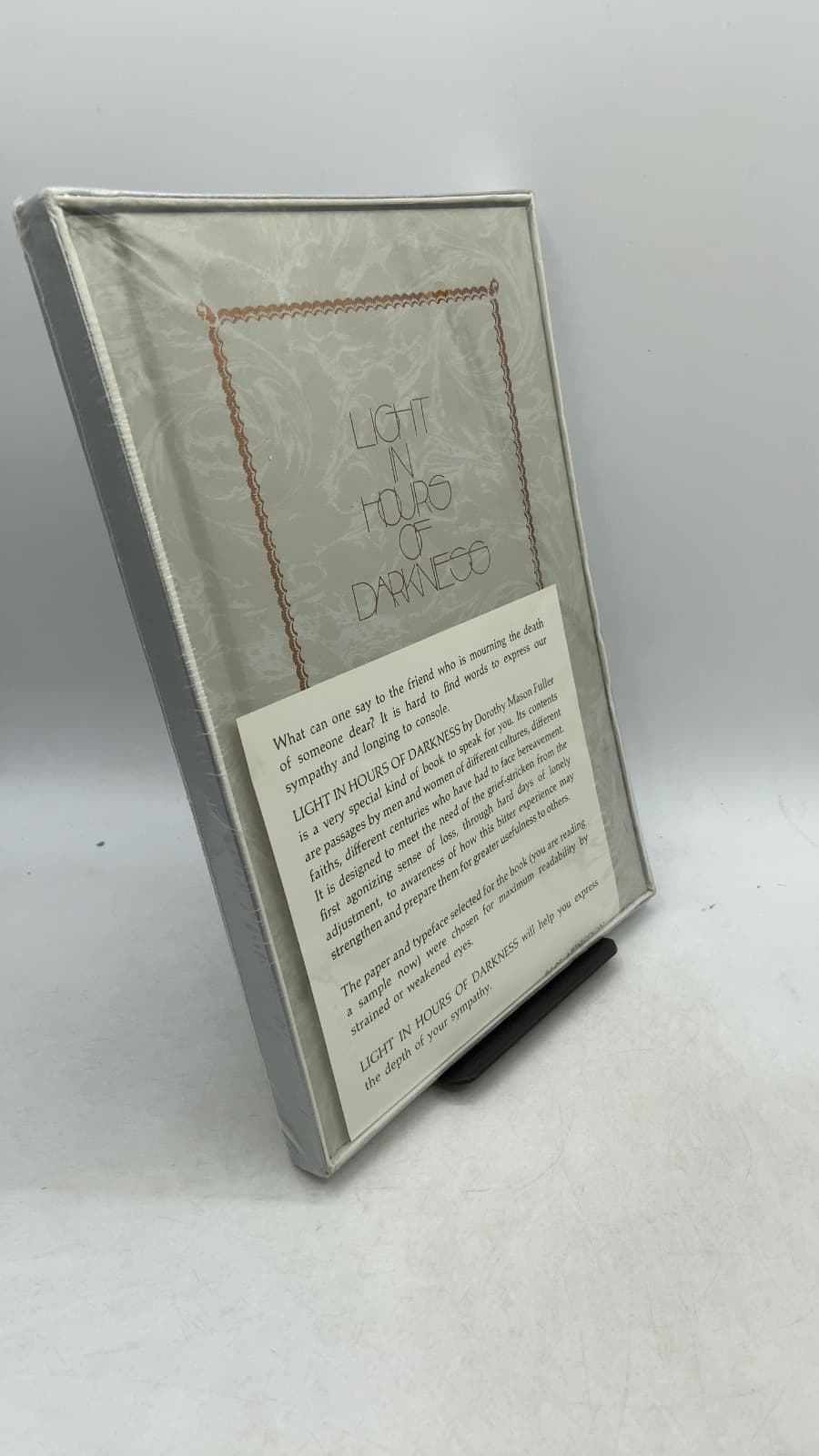 Light in Hours of Darkness by Dorothy Mason Fuller - front cover