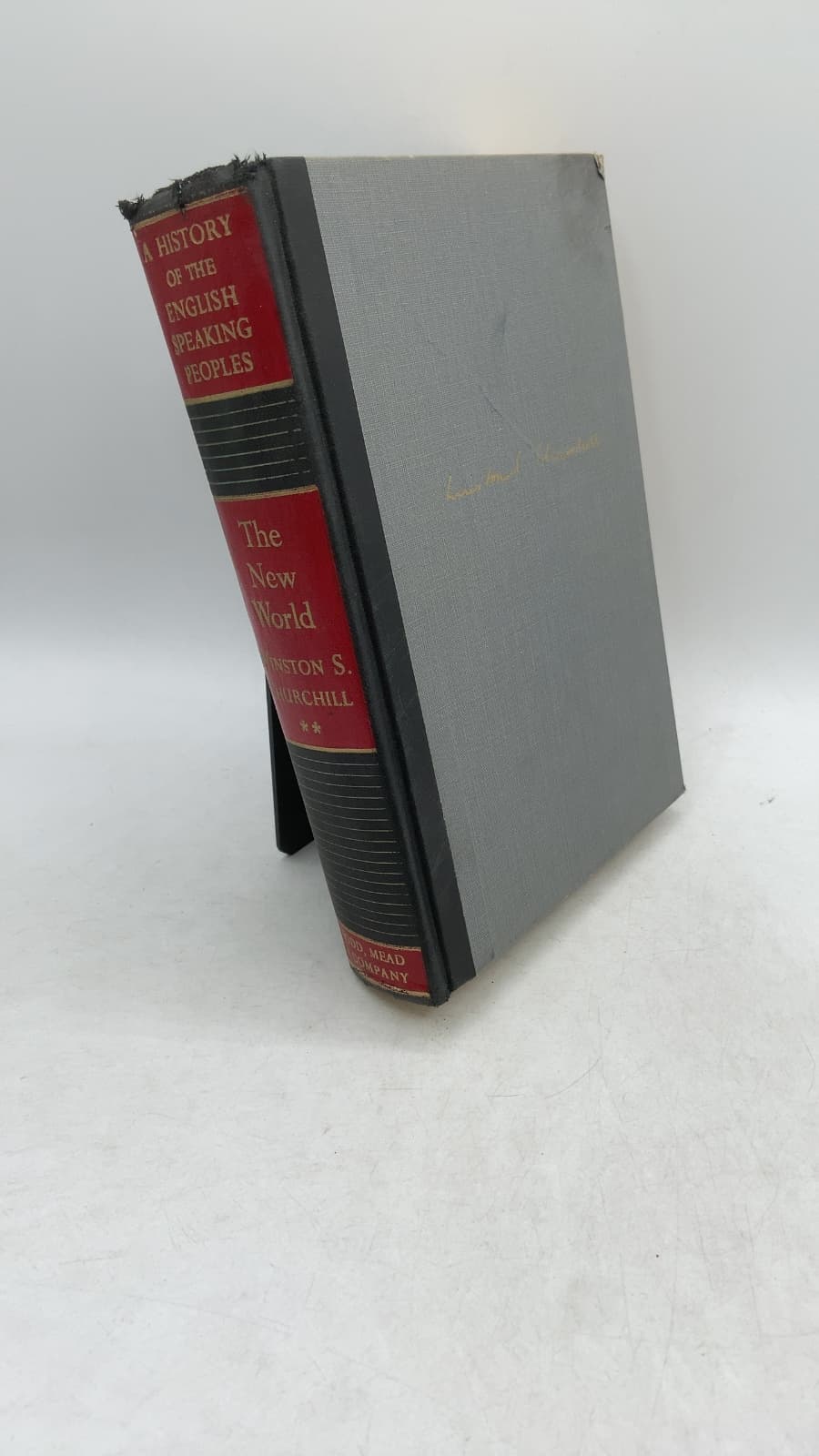 The New World by Winston S. Churchill - front cover