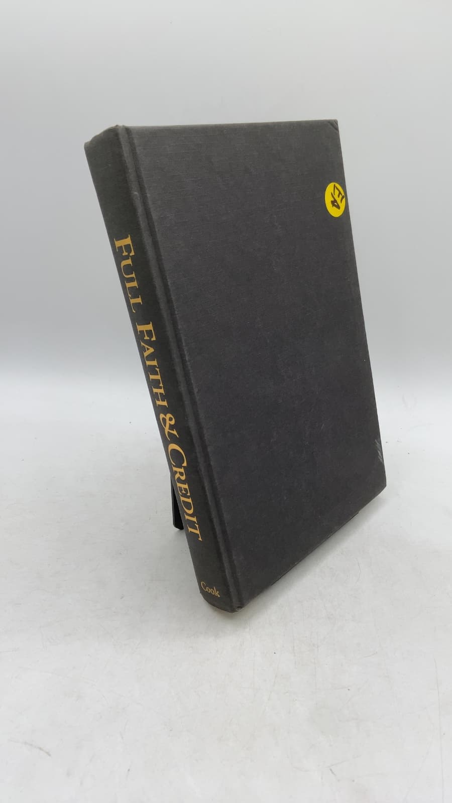 Full Faith & Credit by James R. Cook - front cover