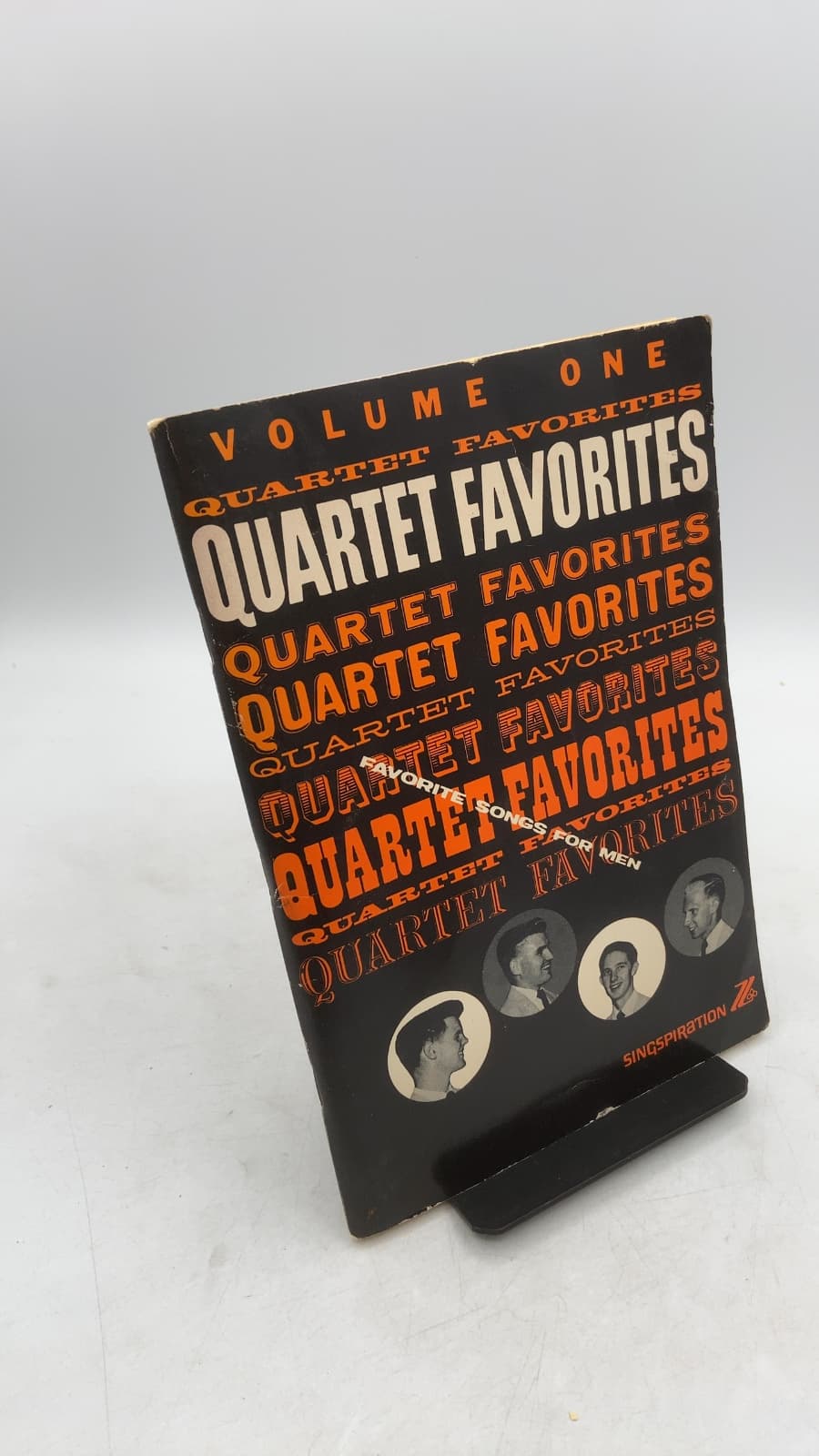 Quartet Favorites: Songs for Men's Quartets Octets and Male Choruses by Alfred B. Smith - front cover