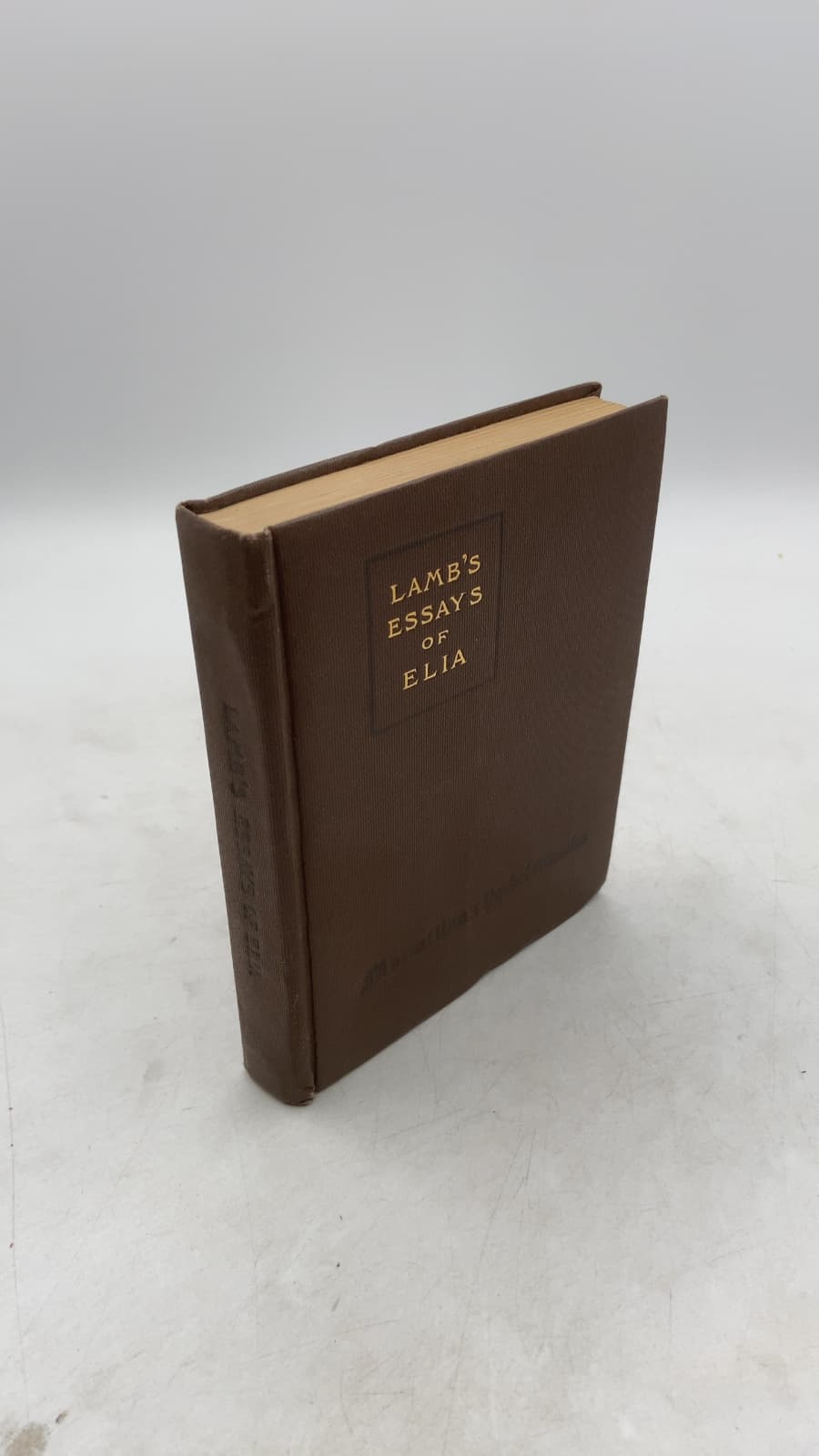 The Essays of Elia