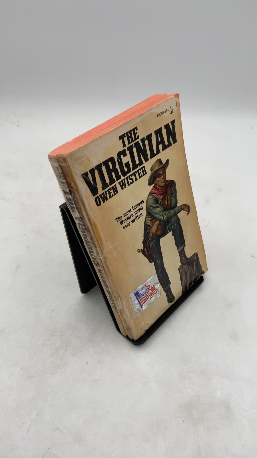 THE VIRGINIAN: A Horseman of the Plains by Owen Wister - front cover