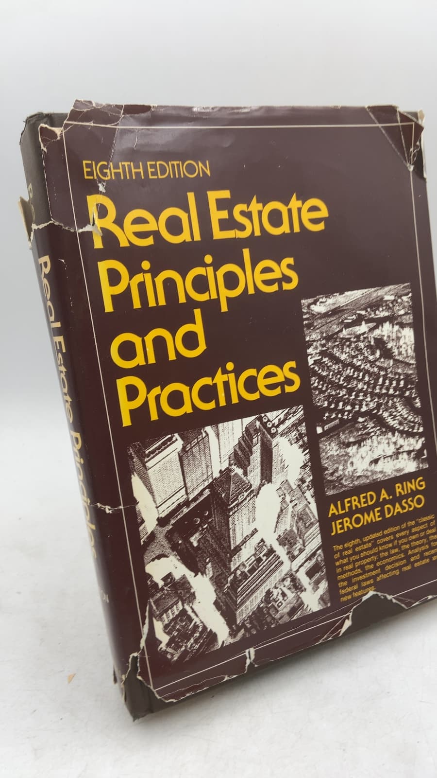 Real Estate Principles and Practices by Alfred A. Ring and Jerome Dasso - front cover