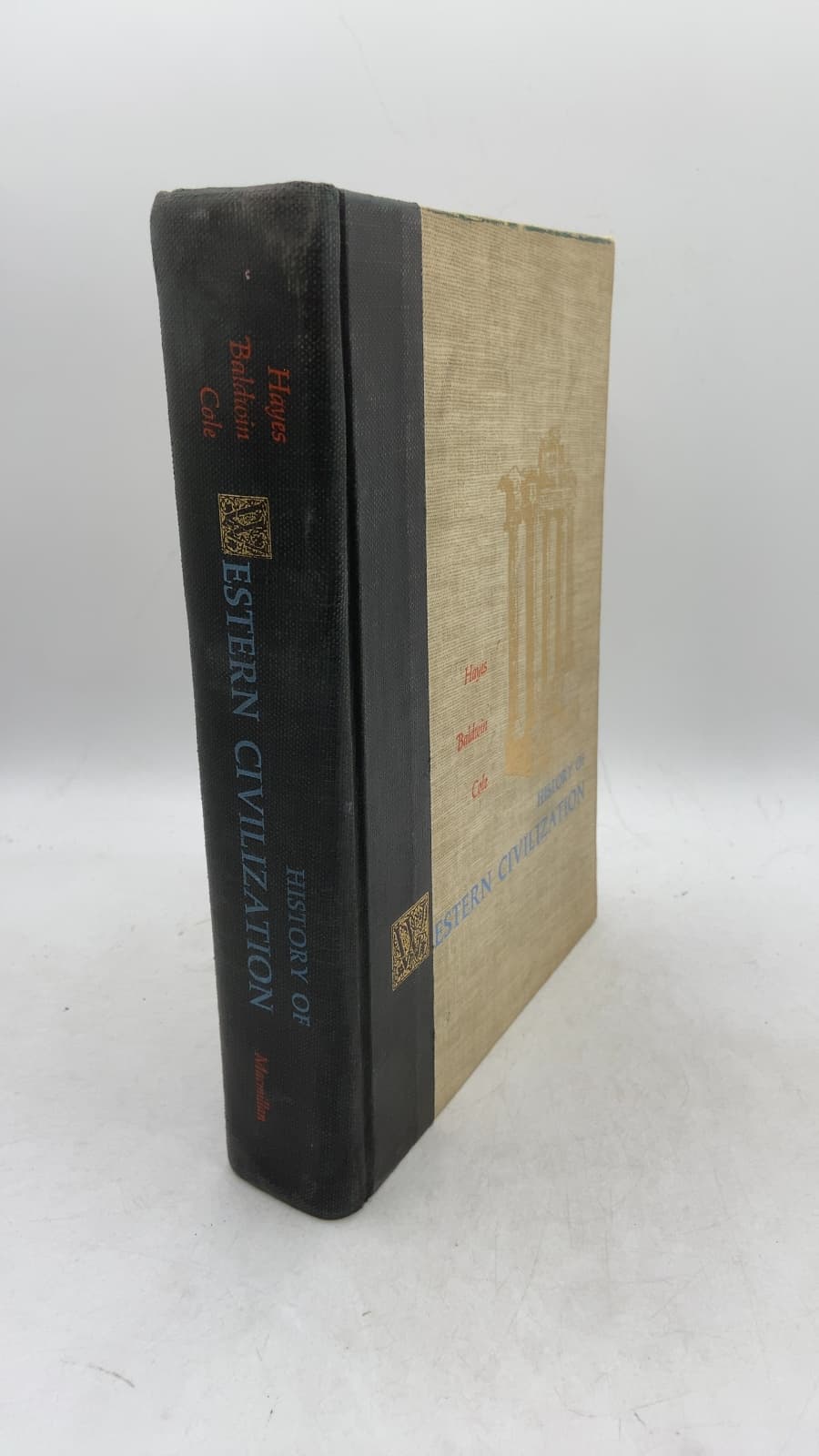 History of Civilization by Carlton J. H. Hayes, Marshall Whithed Baldwin, Charles Woolsey Cole - front cover