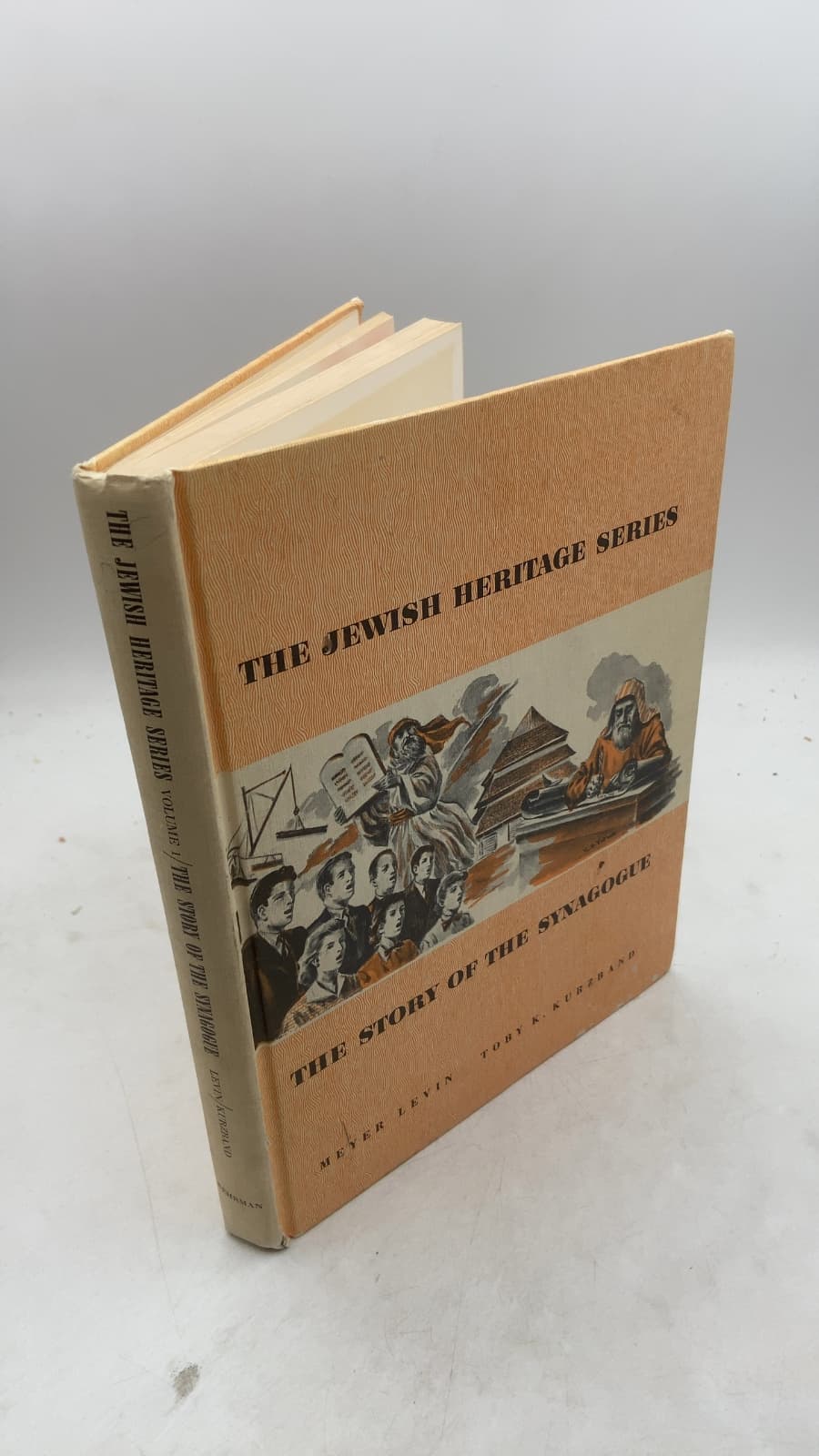 The Story of the Synagogue by Meyer Levin and Toby K. Kurzband - front cover
