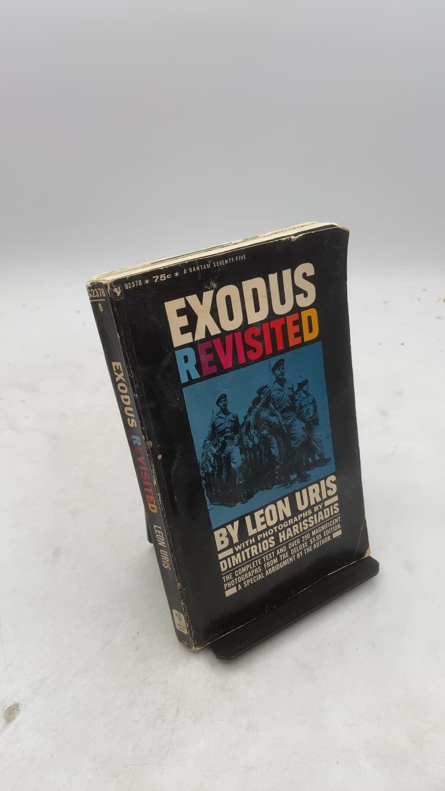 Exodus Revisited by Leon Uris and Dimitrios Harissiadis - front cover