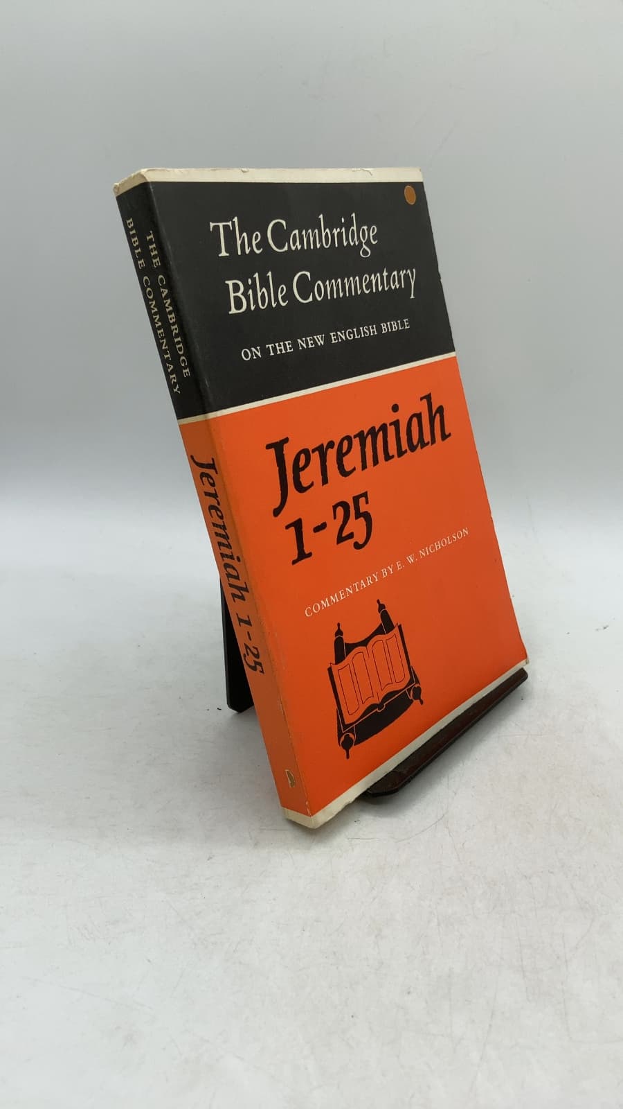 The Book of the Prophet Jeremiah Chapters 1-25 by Ernest W. Nicholson - front cover