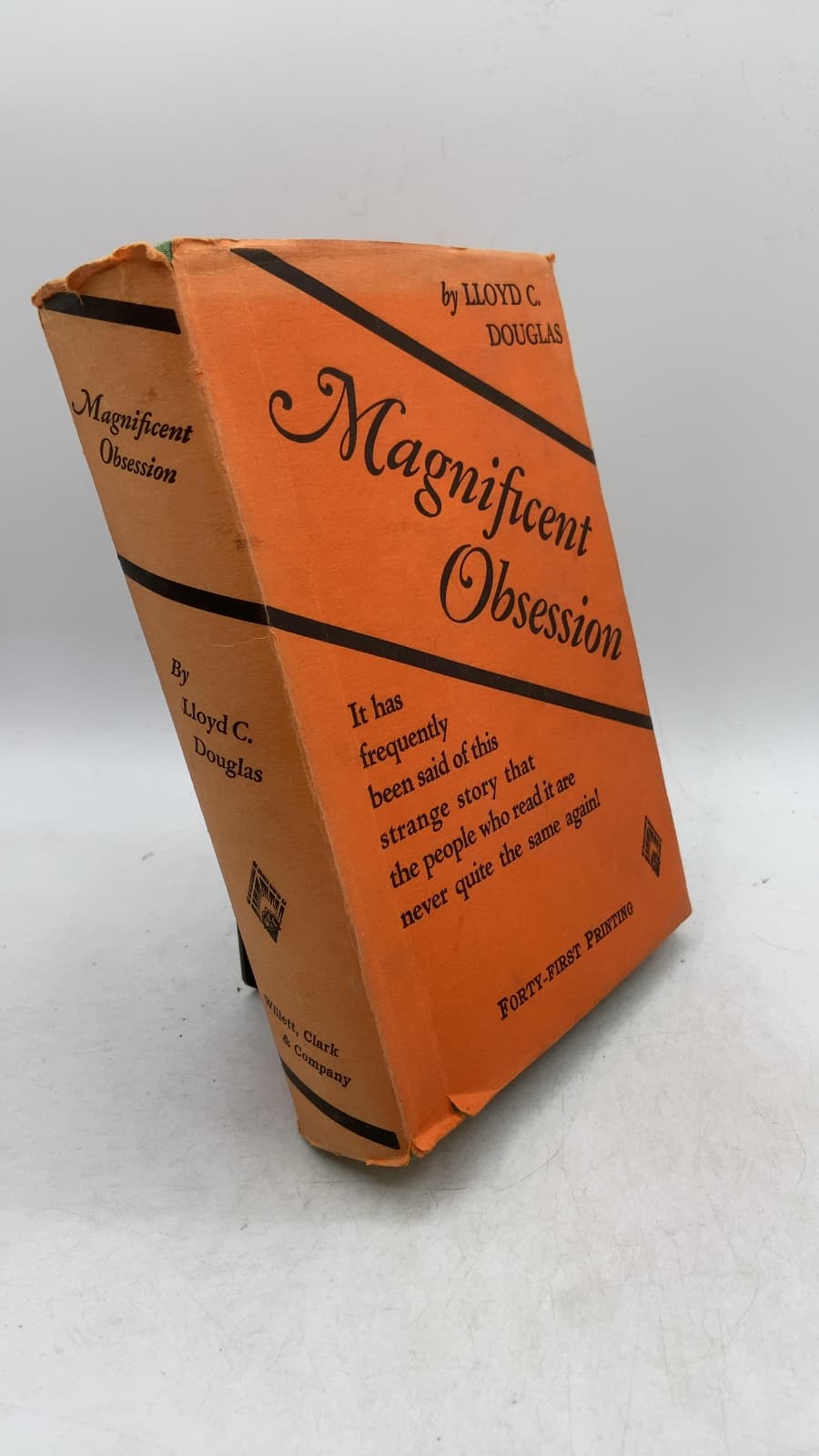 Magnificent Obsession by Lloyd C. Douglas - front cover
