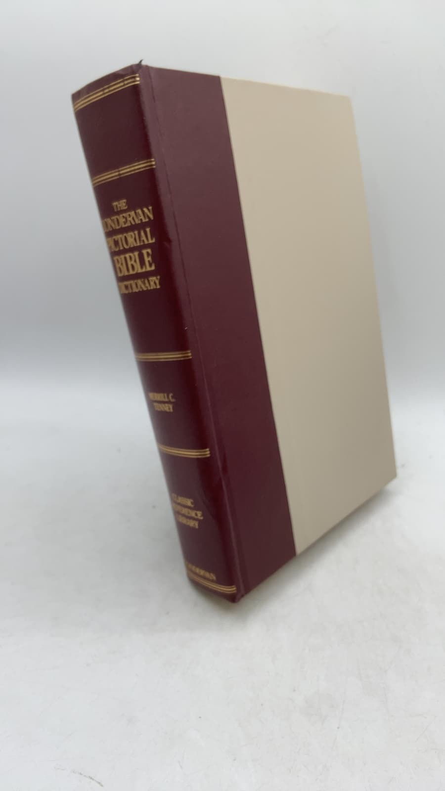 The Zondervan Pictorial Bible Dictionary by Merrill C. Tenney - front cover