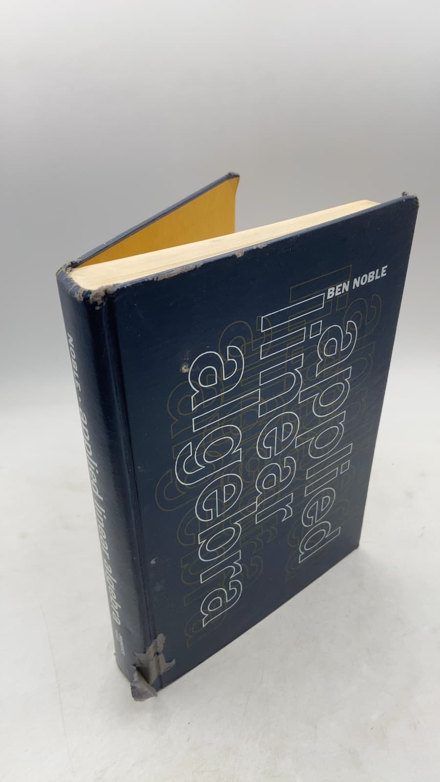Applied Linear Algebra by Ben Noble - front cover