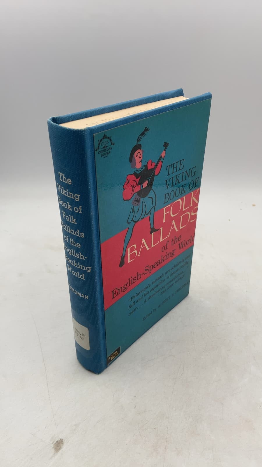 The Viking Book of Folk Ballads of the English-Speaking World by Albert B. Friedman - front cover