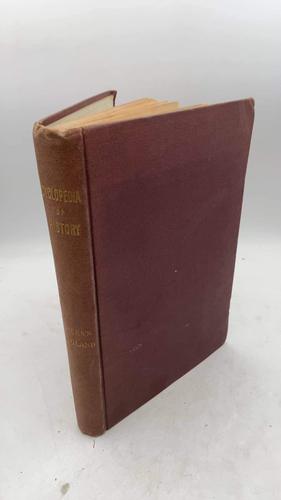 The World's Cyclopedia of History, Volume I by John Richard Green, Friedrich Schiller, Edward Shepherd Creasy, and Thomas Carlyle - front cover