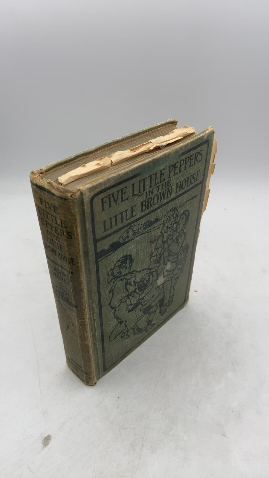 Five Little Peppers in the Little Brown House by Margaret Sidney - front cover